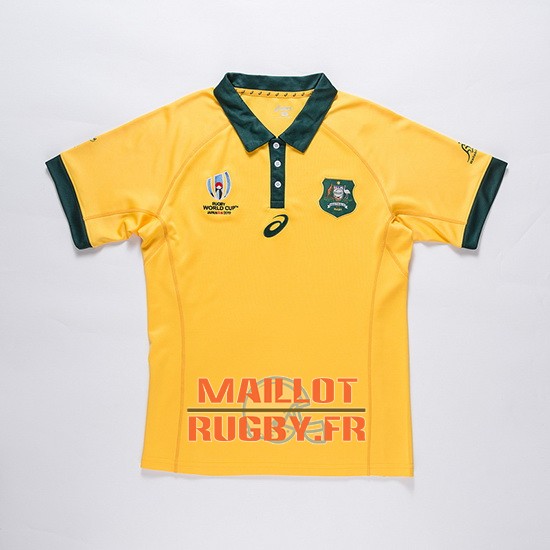 Maillot Australie Rugby RWC2019 Jaune